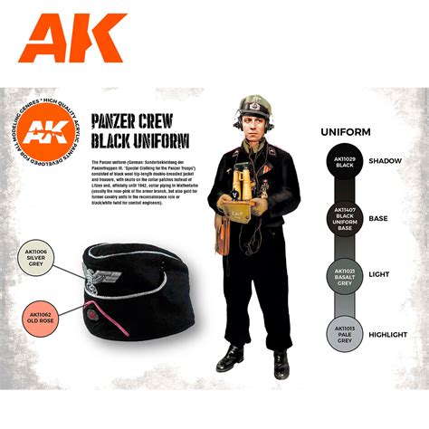 Buy PANZER CREW UNIFORMS online for 16,50€ | AK-Interactive