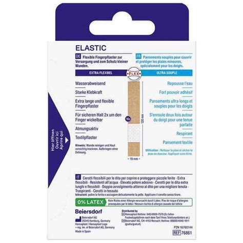 Hansaplast Elastic Finger Pflasterstrips 16 St Online Bei Pharmeo Kaufen