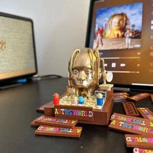 Travis Scott ASTROWORLD Album Cover Souvenir Lego Building Etsy