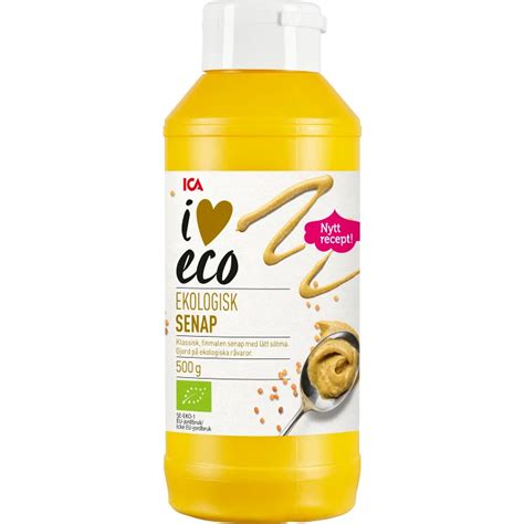 Senap Ekologisk G Ica I Love Eco Handla Mat Online Fr N Din Lokala