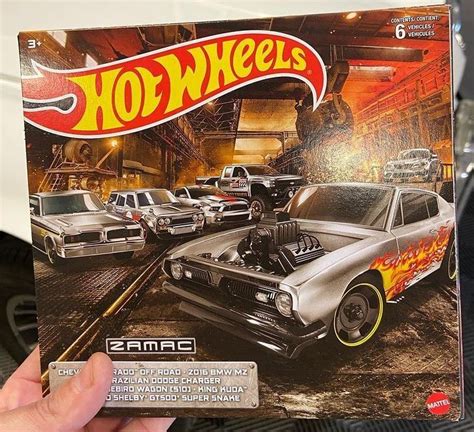 Zamac Hot Wheels Car Box Set