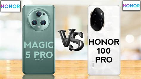 Honor Magic Pro G Vs Honor Pro G Youtube