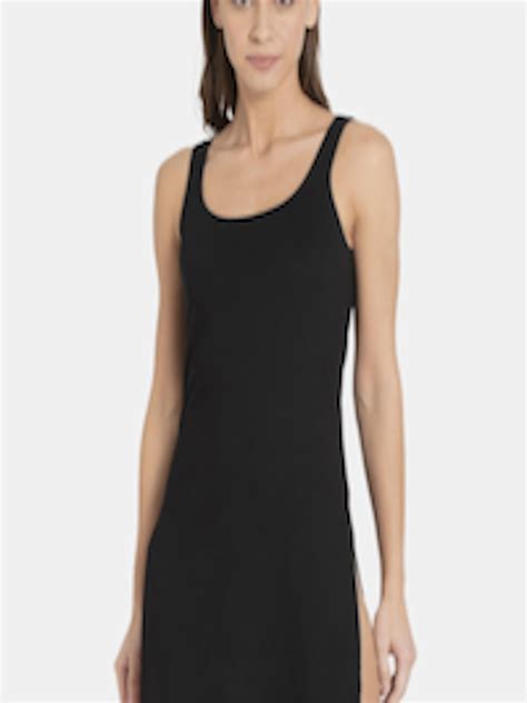 Buy Jockey Women Black Solid Long Camisole 1488 Camisoles For Women 15002338 Myntra