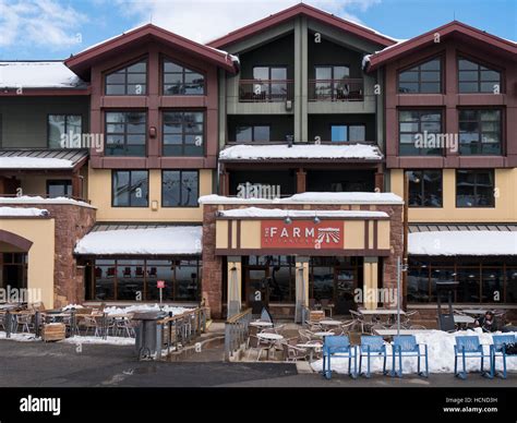 The Farm Restaurant Canyons Village Park City Mountain Resort Park