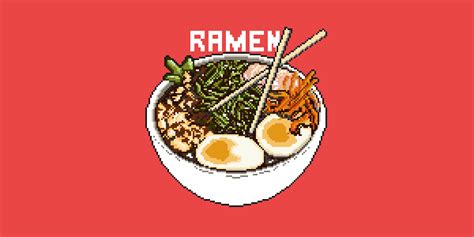 Ramen R Pixelart