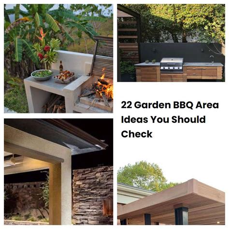 22 Garden BBQ Area Ideas You Should Check | SharonSable