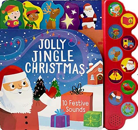 Jolly Jingle 10 Button Childrens Christmas Sound Book