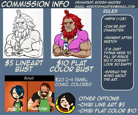 Commissions By MrB Hentai Foundry