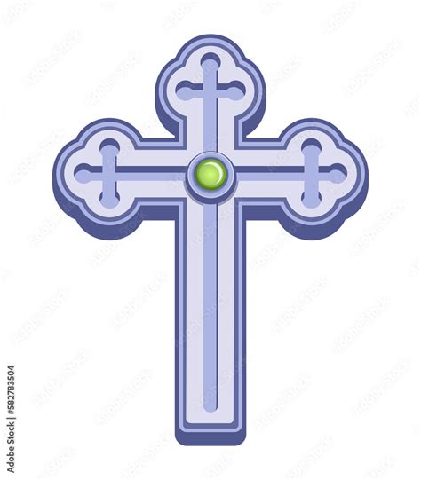 Cross is a symbol of Christianity. Orthodox cross. Christianity ...