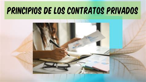 Principios De Los Contratos Privados By Alexandra Catalina Moreno