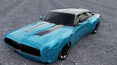 1969 Mercury Cougar Is A Crazy Widebody Eliminator Concept Even If Only Digitally Autoevolution