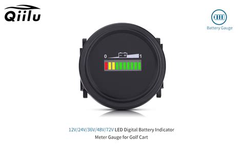 Qiilu Car Battery Tester V V V V V Led Digital Battery