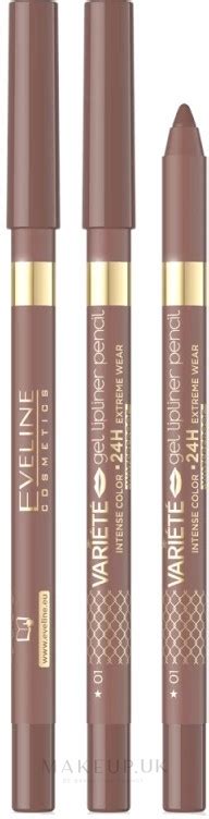 Eveline Cosmetics Variete Gel Lip Pencil Waterproof Waterproof Gel