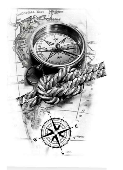 Pin By Jhoy Leite On Arte Pronta Compass Tattoo Compass Tattoo