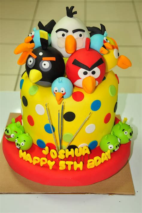 Angry Birds Cakes Decoration Ideas Little Birthday Cakes