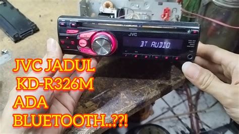 JVC KD R326M Pasang Module Bluetooth Audio YouTube