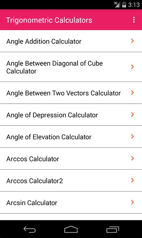 Trigonometry Calculator APK für Android herunterladen