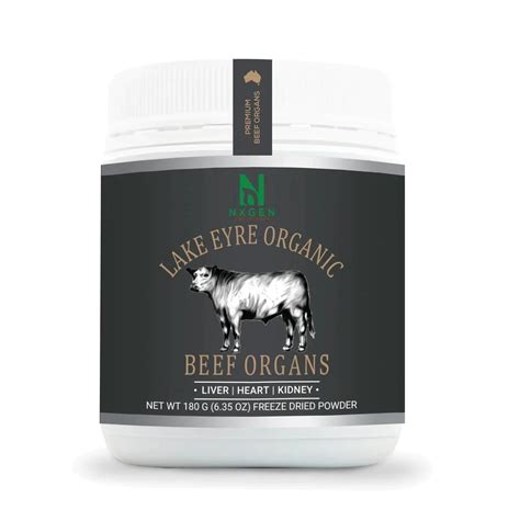 Buy Nxgen Grass Fed Organic Regenerative Beef Organ Powder Sup Yo