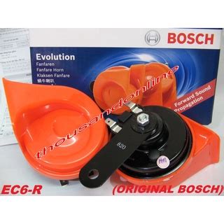 BOSCH EC6 EC9 TWO TONE MINI FANFARE HORN 1 SET 2PCS Shopee Malaysia