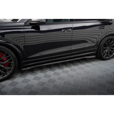 Carbon Fiber Side Skirts Audi RSQ8 Mk1 1 255 20 Races Shop