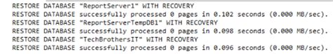 Welcome To Techbrothersit How To Recover Databases Which Are In