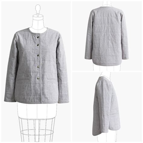 Purchase Grainline Studio Tamarack Quilted Jacket And Read Its