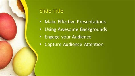 Free Eggs PowerPoint Template Free PowerPoint Templates