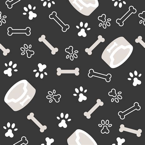 Dog Paw Print Wallpaper