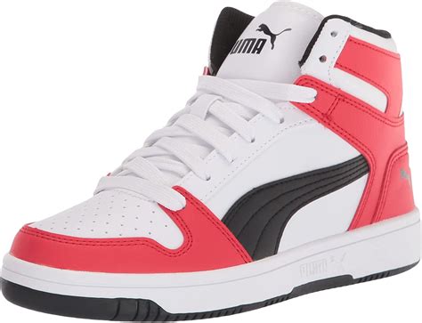 Puma Unisex Adult Rebound Layup Sneaker Puma White Puma Black High Risk