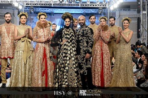 Hsy Hassan Sheheryar Yasin Bridal Collection At Pfdc Loreal Paris