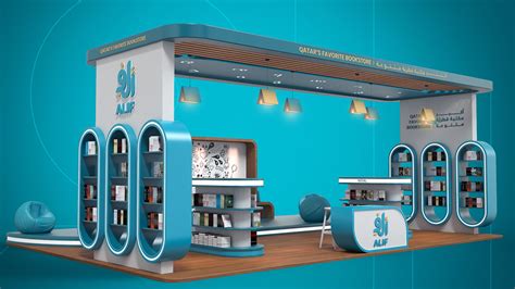 Alif Book Store - Exhibition Stand on Behance