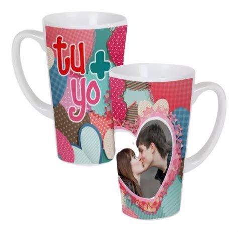 2 Tazas Conica Grande 17 Onzas Personalizado