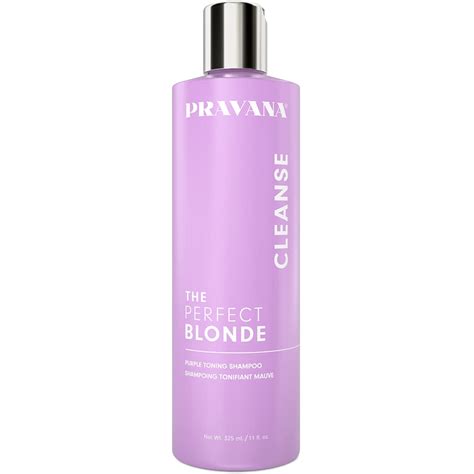 Pravana Perfect Blonde Purple Toning Shampoo 10 1 Oz Sulfate Free