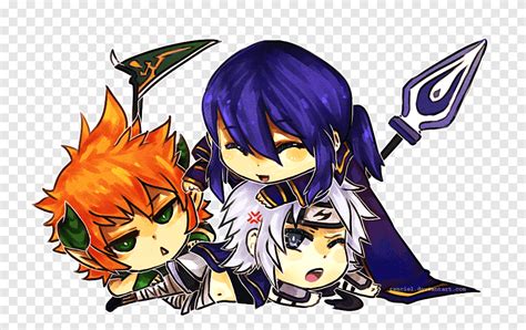 Grand Chase Ronan Erudon Elesis Art KOG Games Grand Chase Chibi