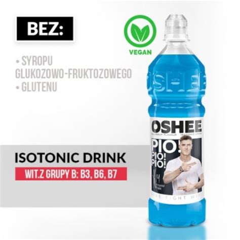 OSHEE Isotonic Drink Multifruit 750ml napój izotoniczny w butelce