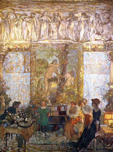 The Library Painting Edouard Vuillard Oil Paintings