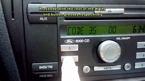 How To Get Ford Radio Codes