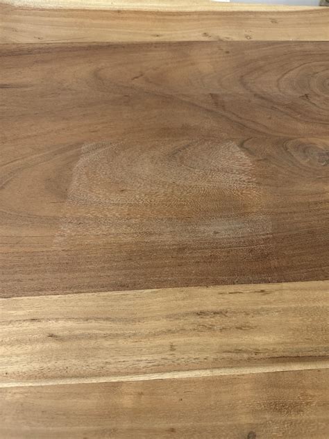 how to get rid of water stain on wood table