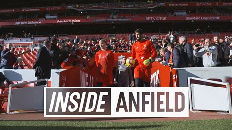 Inside Anfield Liverpool 4 1 Cardiff City Exclusive Tunnel Cam From