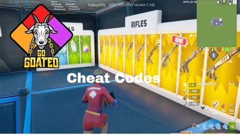 All Cheat Codes In Go Goated Zone Wars YouTube