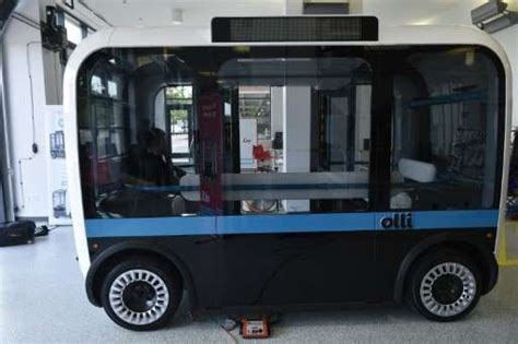 Olli A D Printed Self Driving Minibus To Hit The Road In Us Self