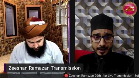 Zeeshan Ramazan Live Session Episode Youtube