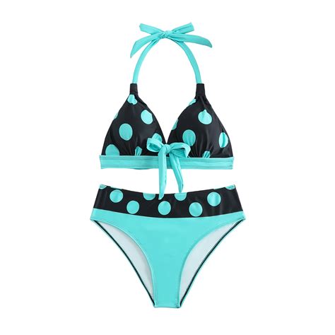 Divhosrg Bathing Suit For Women High Waisted Bikini Sets For Women Push Up Womens Bathing Suit
