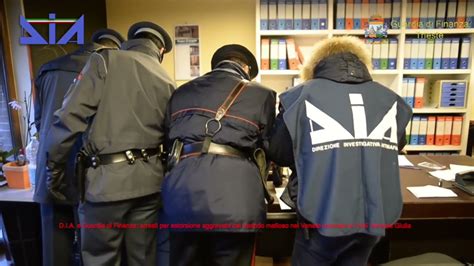 D I A E Guardia Di Finanza Arresti Per Estorsione Aggravata Dal