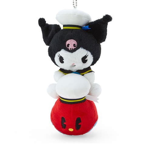 Plush Keychain Kuromi Sanrio X Ottotto Meccha Japan