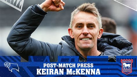 Kieran Mckenna Post Derby Youtube