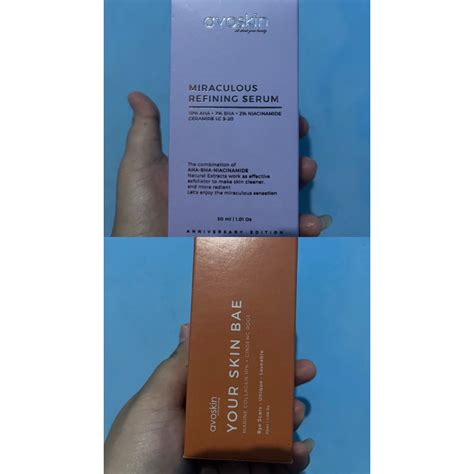 Jual AVOSKIN Series Miraculous Refining Serum Your Skin Bae Niacinamide