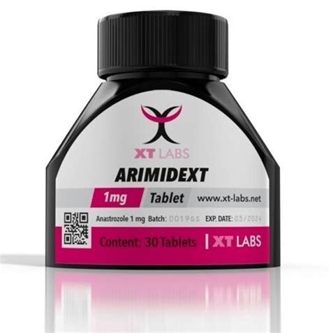 Arimidex Anastrozol Mg Tabletas Xt Labs