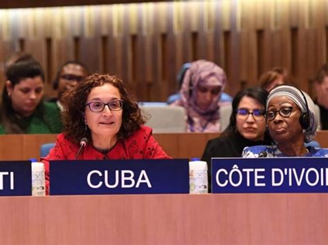 Cuba Aboga Por La Paz En El Consejo Ejecutivo De La Unesco La Demajagua