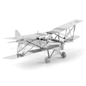 Metal Earth de Havilland Tiger Moth Plane Model Kit - Poopsie's Gifts ...